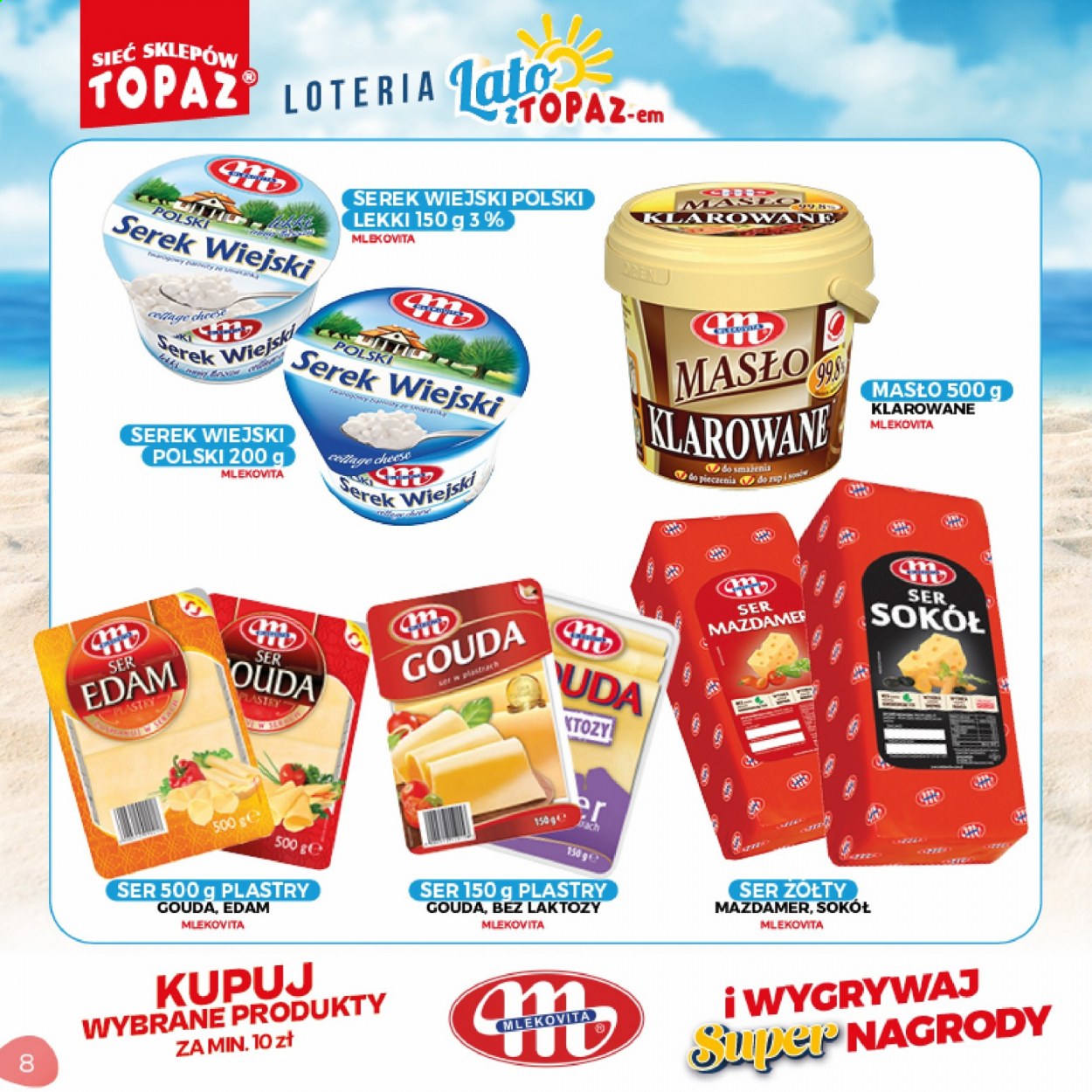 Gazetka Topaz - 5.07.2021 - 5.09.2021. Strona 8