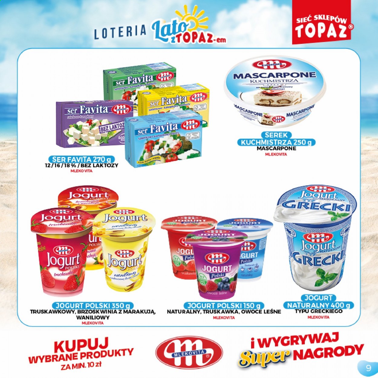 Gazetka Topaz - 5.07.2021 - 5.09.2021. Strona 9