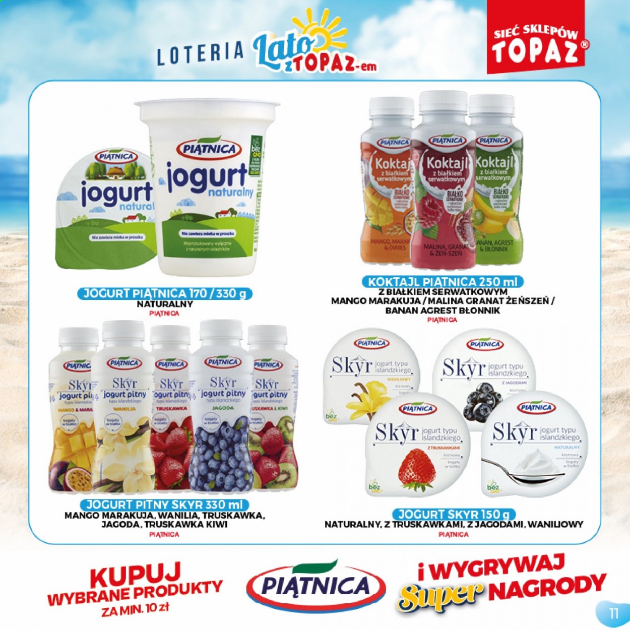 Gazetka Topaz - 5.07.2021 - 5.09.2021. Strona 11