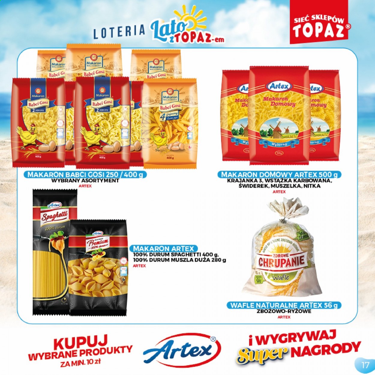 Gazetka Topaz - 5.07.2021 - 5.09.2021. Strona 17