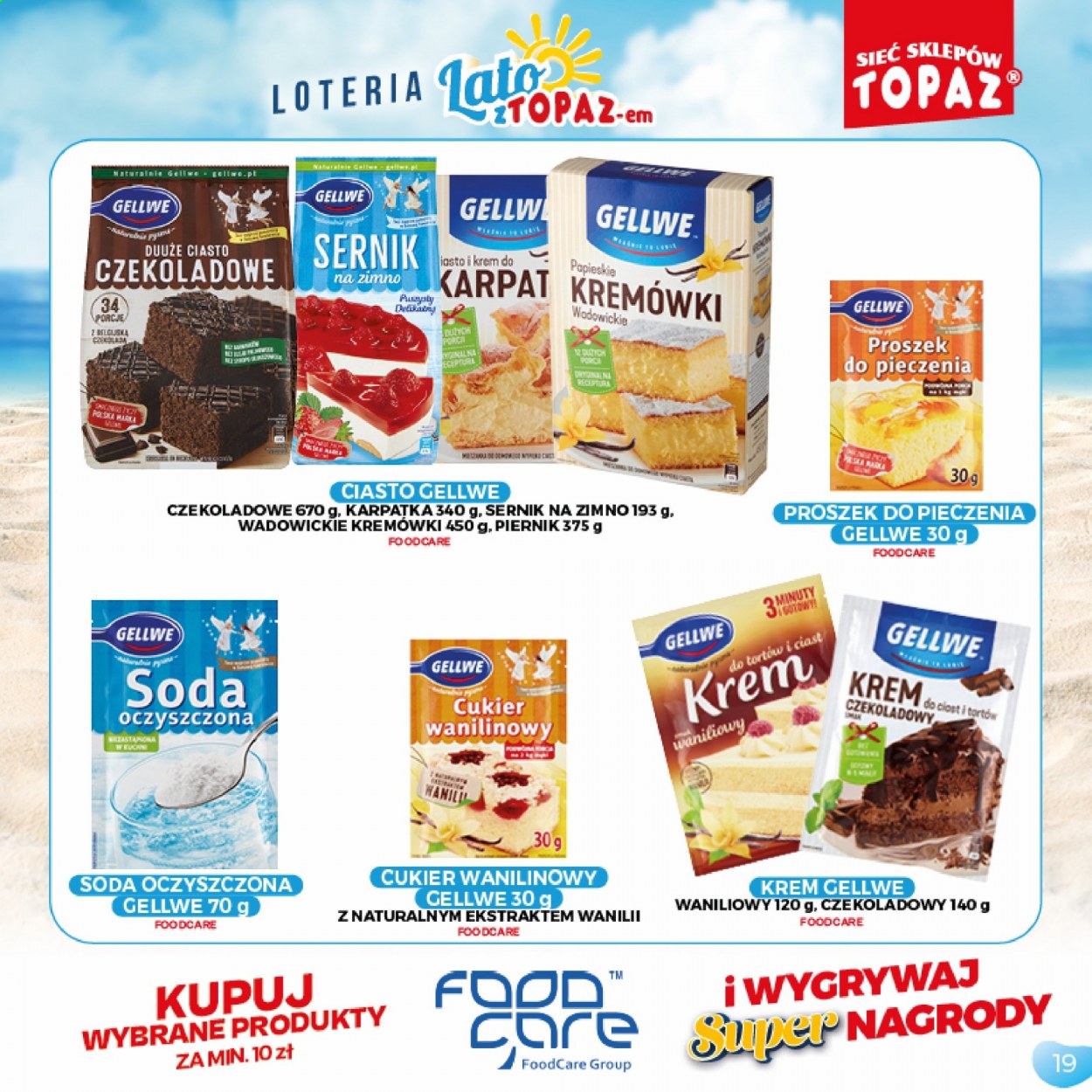 Gazetka Topaz - 5.07.2021 - 5.09.2021. Strona 19