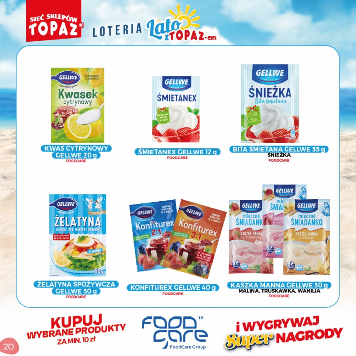 Gazetka Topaz - 5.07.2021 - 5.09.2021. Strona 20