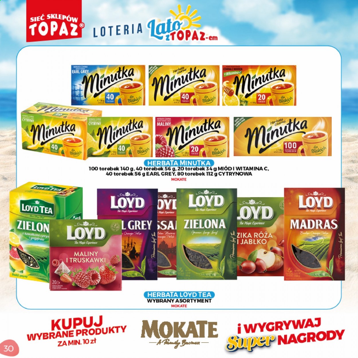 Gazetka Topaz - 5.07.2021 - 5.09.2021. Strona 30