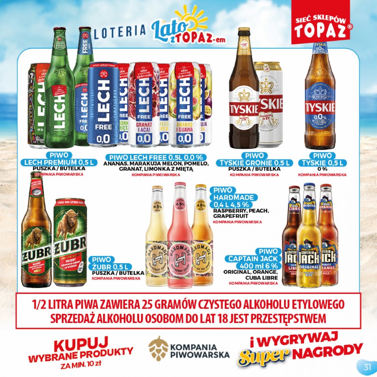 Gazetka Topaz - 5.07.2021 - 5.09.2021. Strona 31