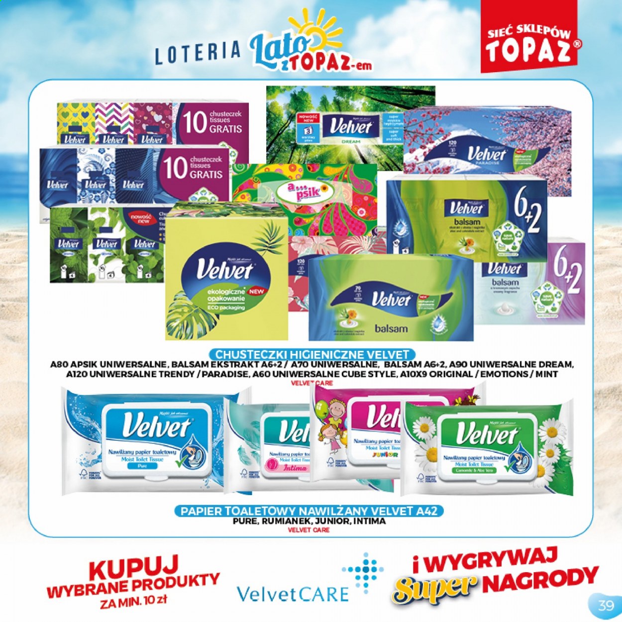 Gazetka Topaz - 5.07.2021 - 5.09.2021. Strona 39