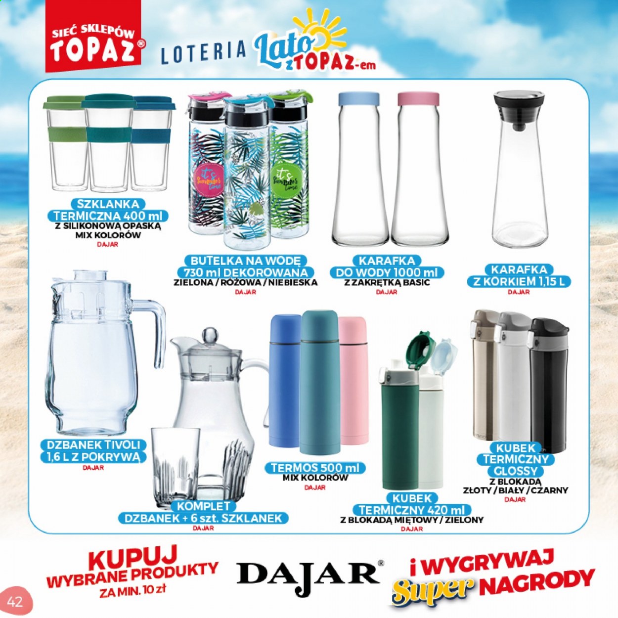 Gazetka Topaz - 5.07.2021 - 5.09.2021. Strona 42