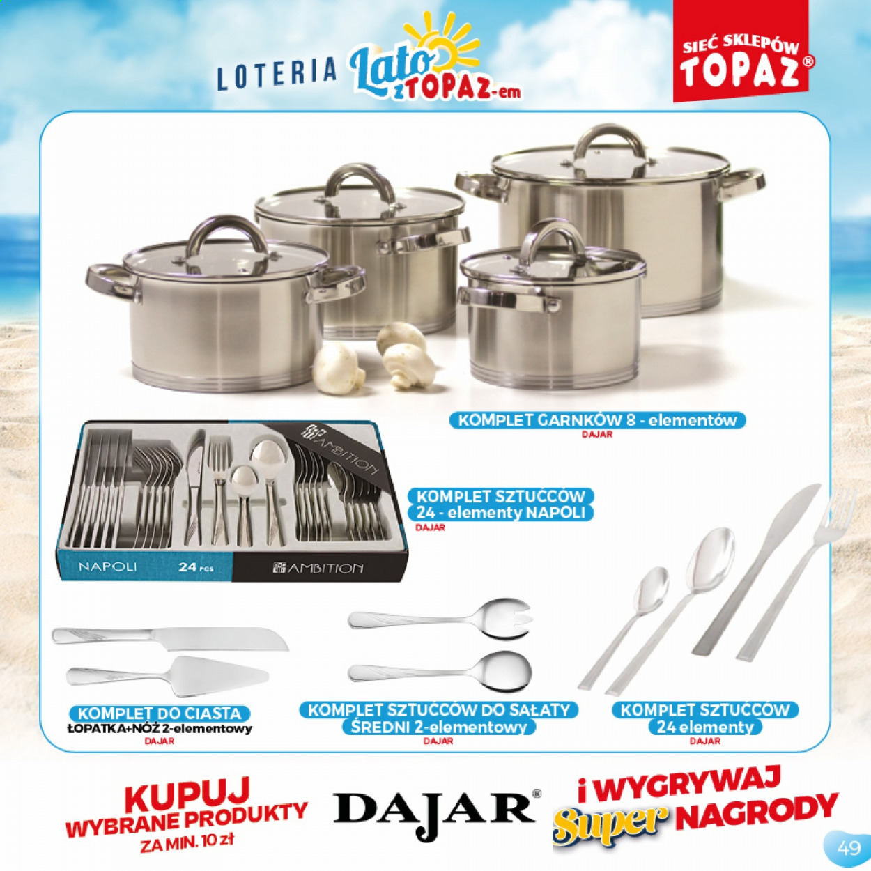 Gazetka Topaz - 5.07.2021 - 5.09.2021. Strona 49