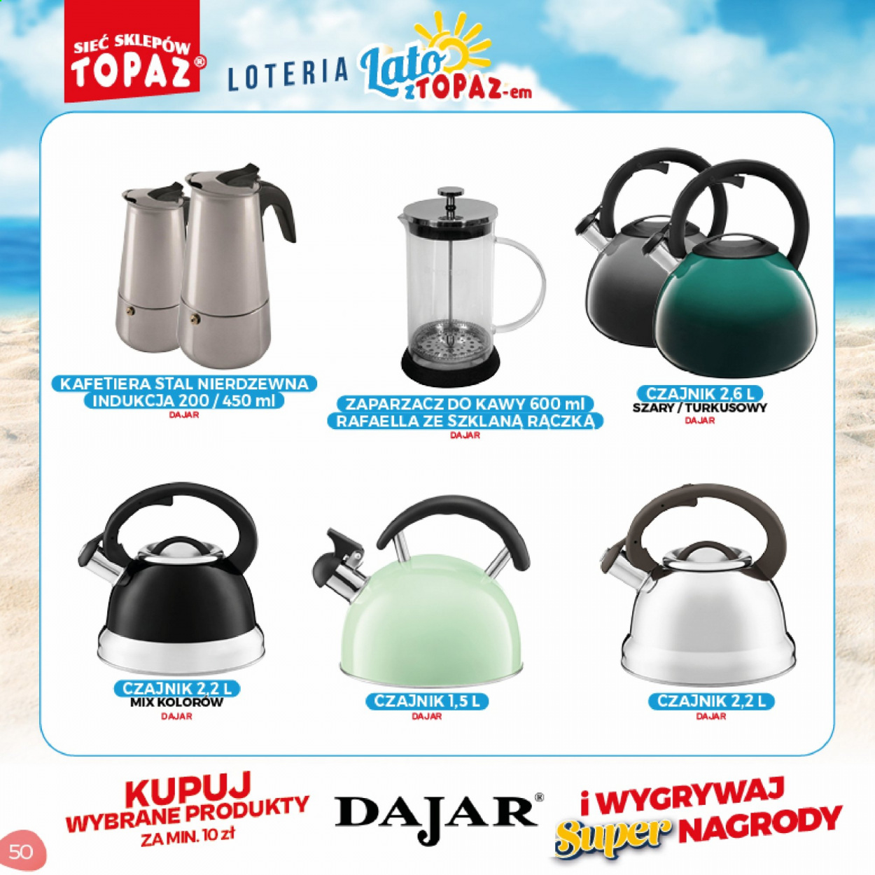 Gazetka Topaz - 5.07.2021 - 5.09.2021. Strona 50