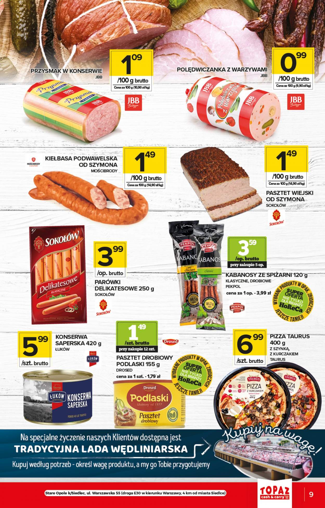 Leták Topaz Cash&Carry - 15.7.2021 - 21.7.2021. Strana 9