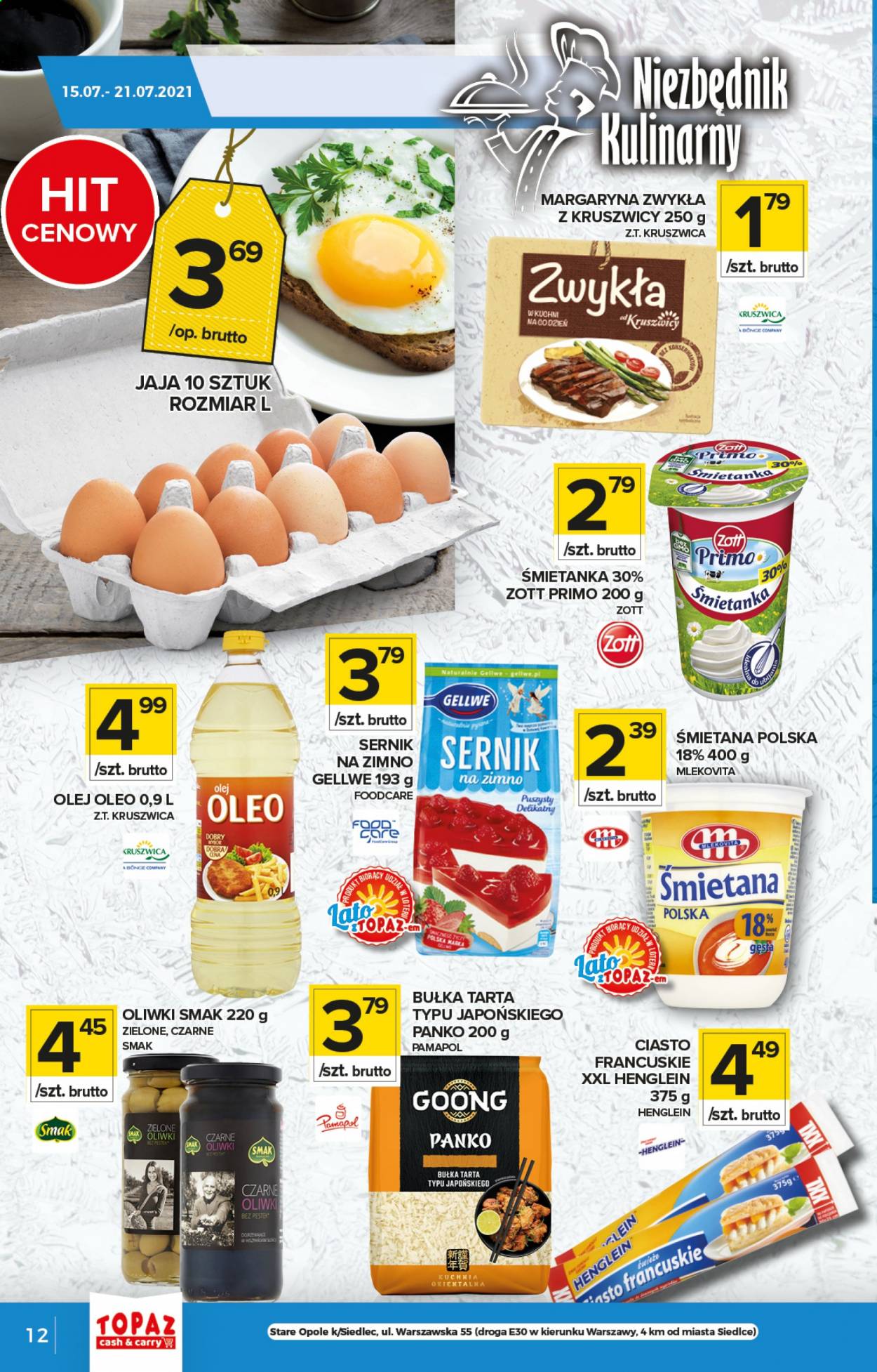 Leták Topaz Cash&Carry - 15.7.2021 - 21.7.2021. Strana 12