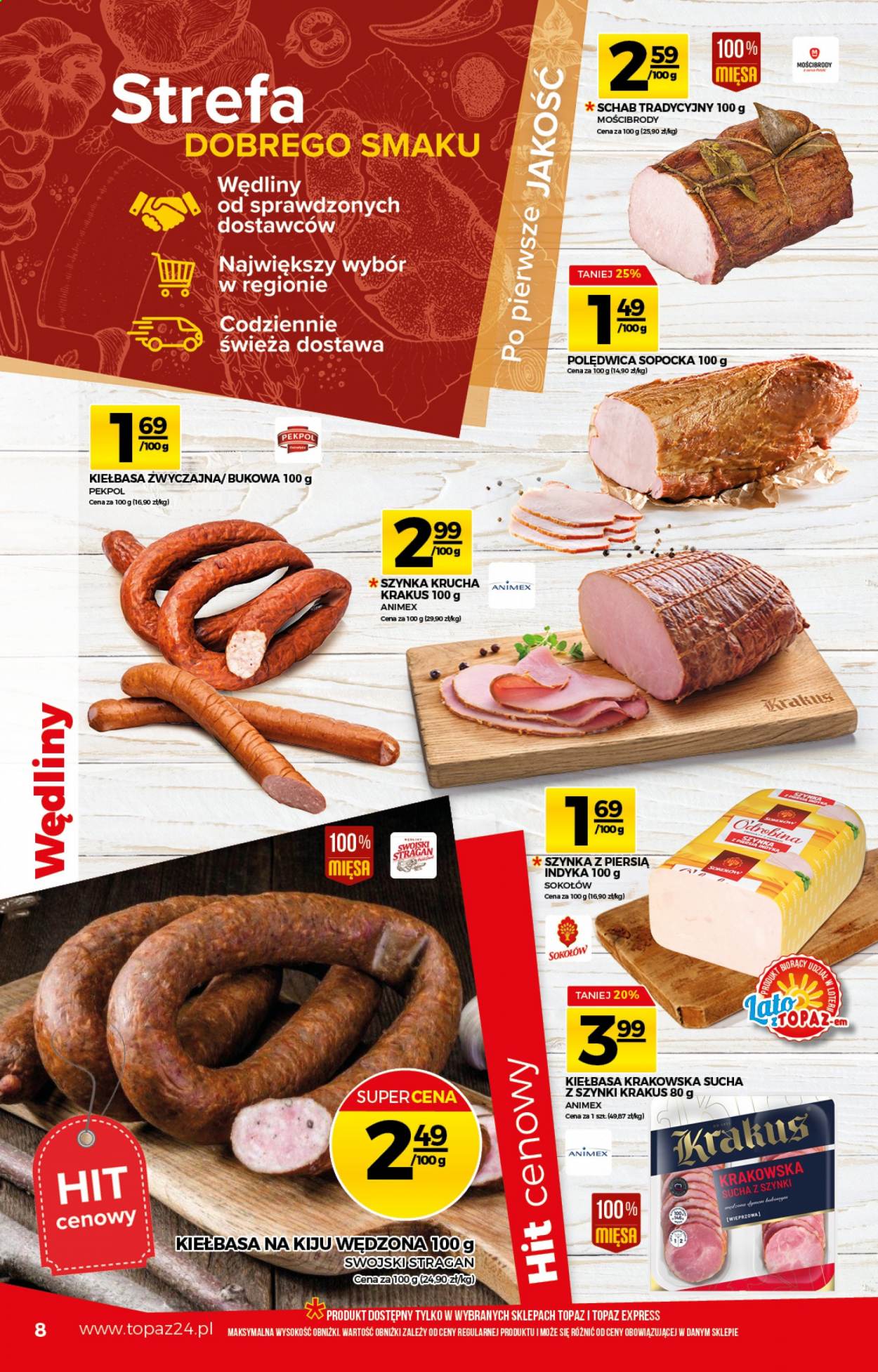 Gazetka Topaz - 15.07.2021 - 21.07.2021. Strona 8