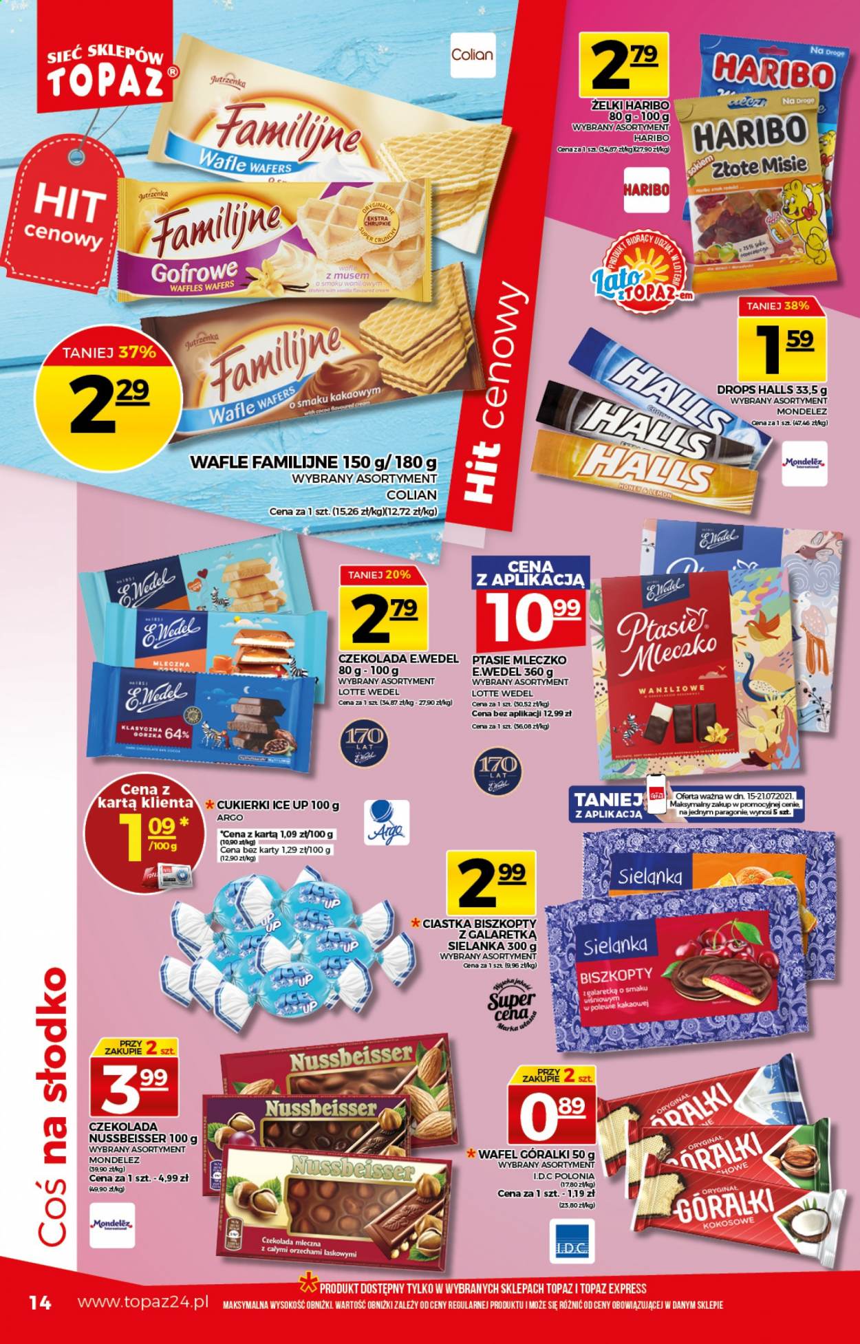 Gazetka Topaz - 15.07.2021 - 21.07.2021. Strona 14