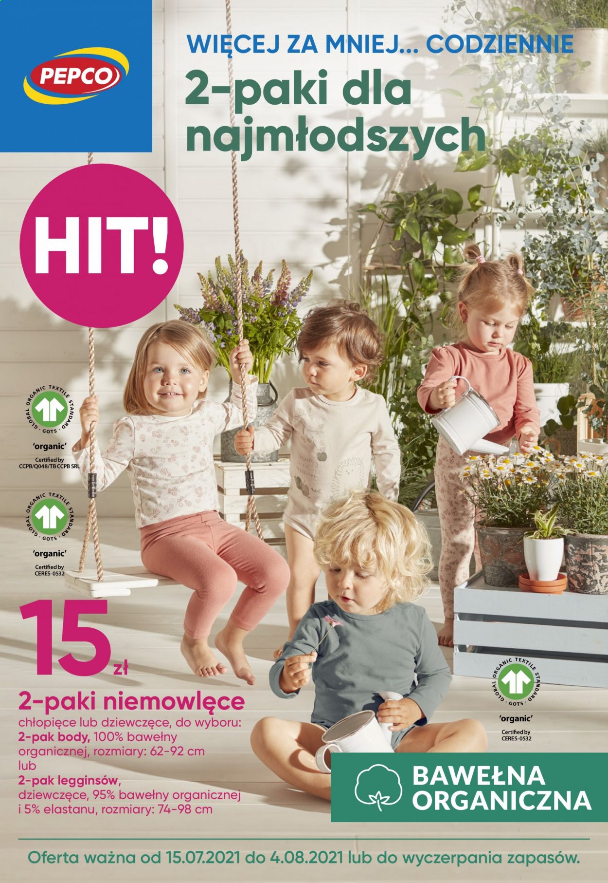 Gazetka Pepco - 15.07.2021 - 4.08.2021. Strona 1