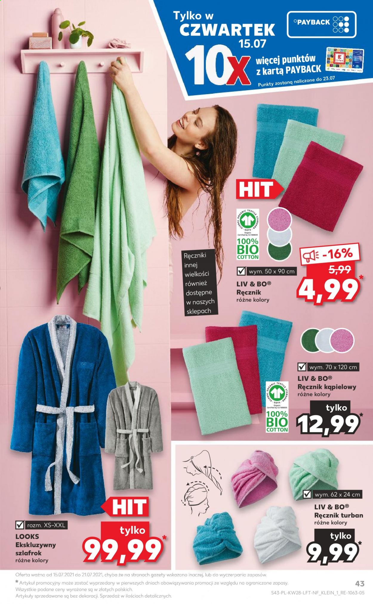 Gazetka Kaufland - 15.07.2021 - 21.07.2021. Strona 43