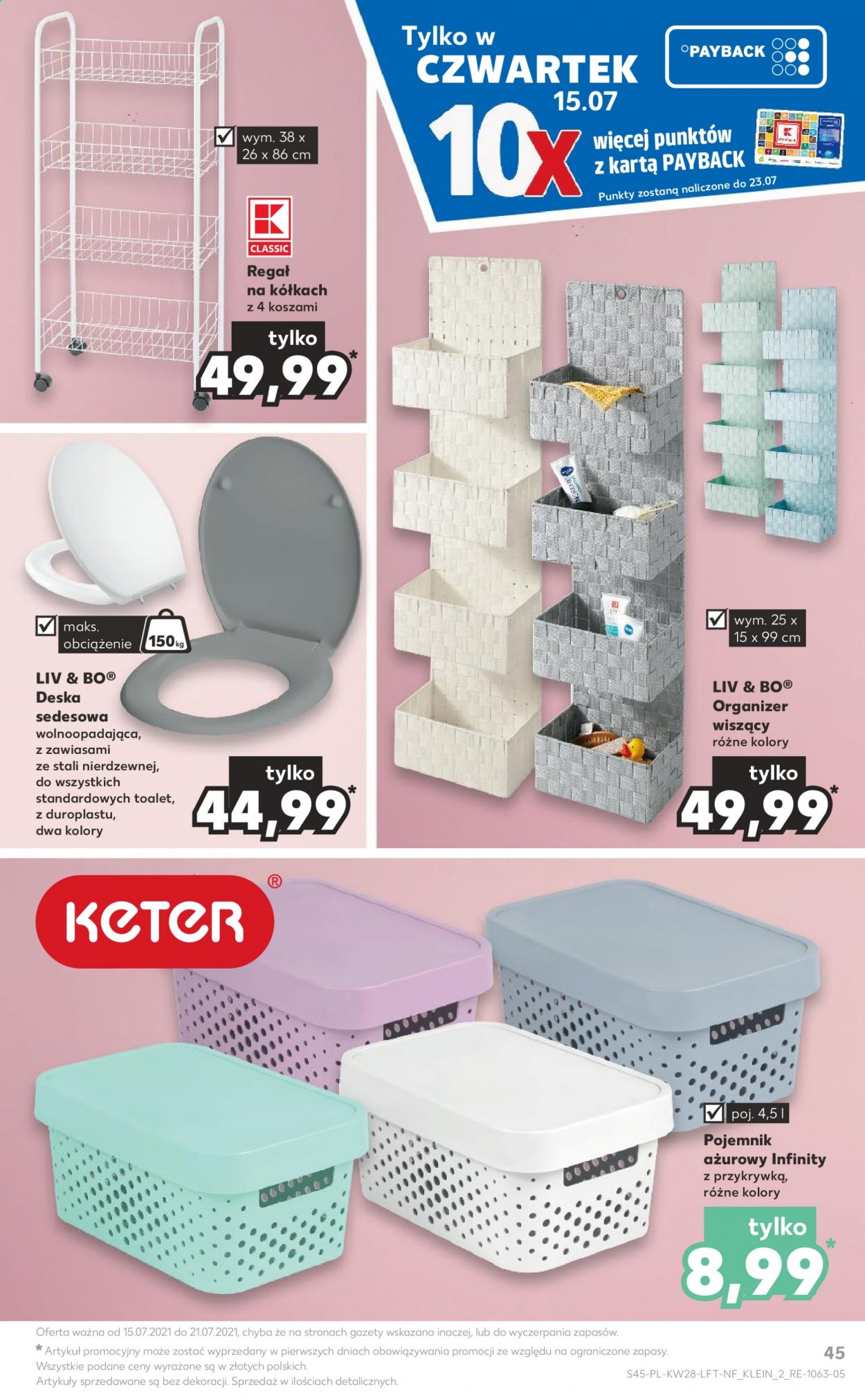 Gazetka Kaufland - 15.07.2021 - 21.07.2021. Strona 45