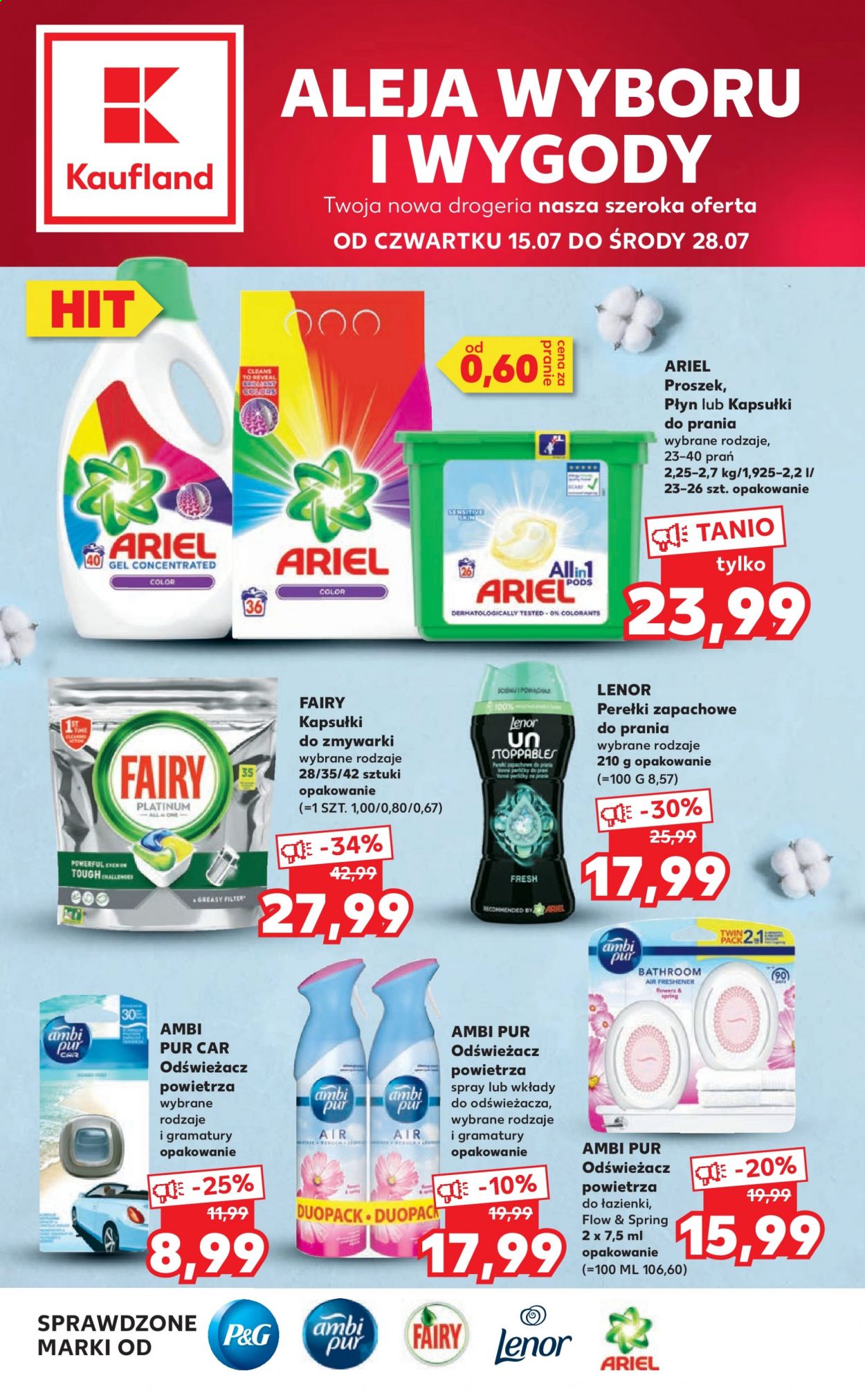 Gazetka Kaufland - 15.07.2021 - 28.07.2021. Strona 1