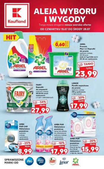 Gazetka Kaufland - 15.7.2021 - 28.7.2021.