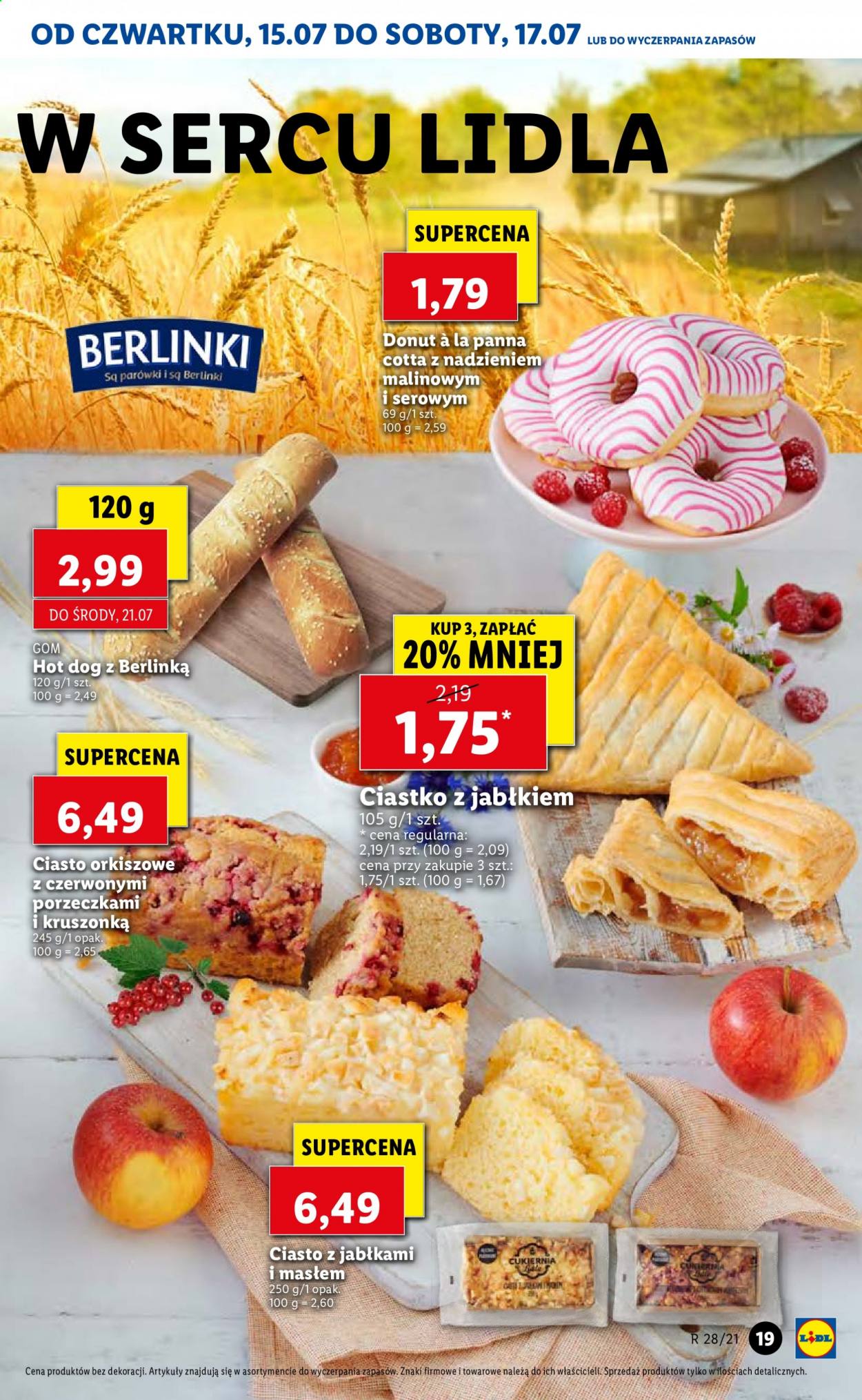 Gazetka Lidl - 15.07.2021 - 17.07.2021. Strona 19