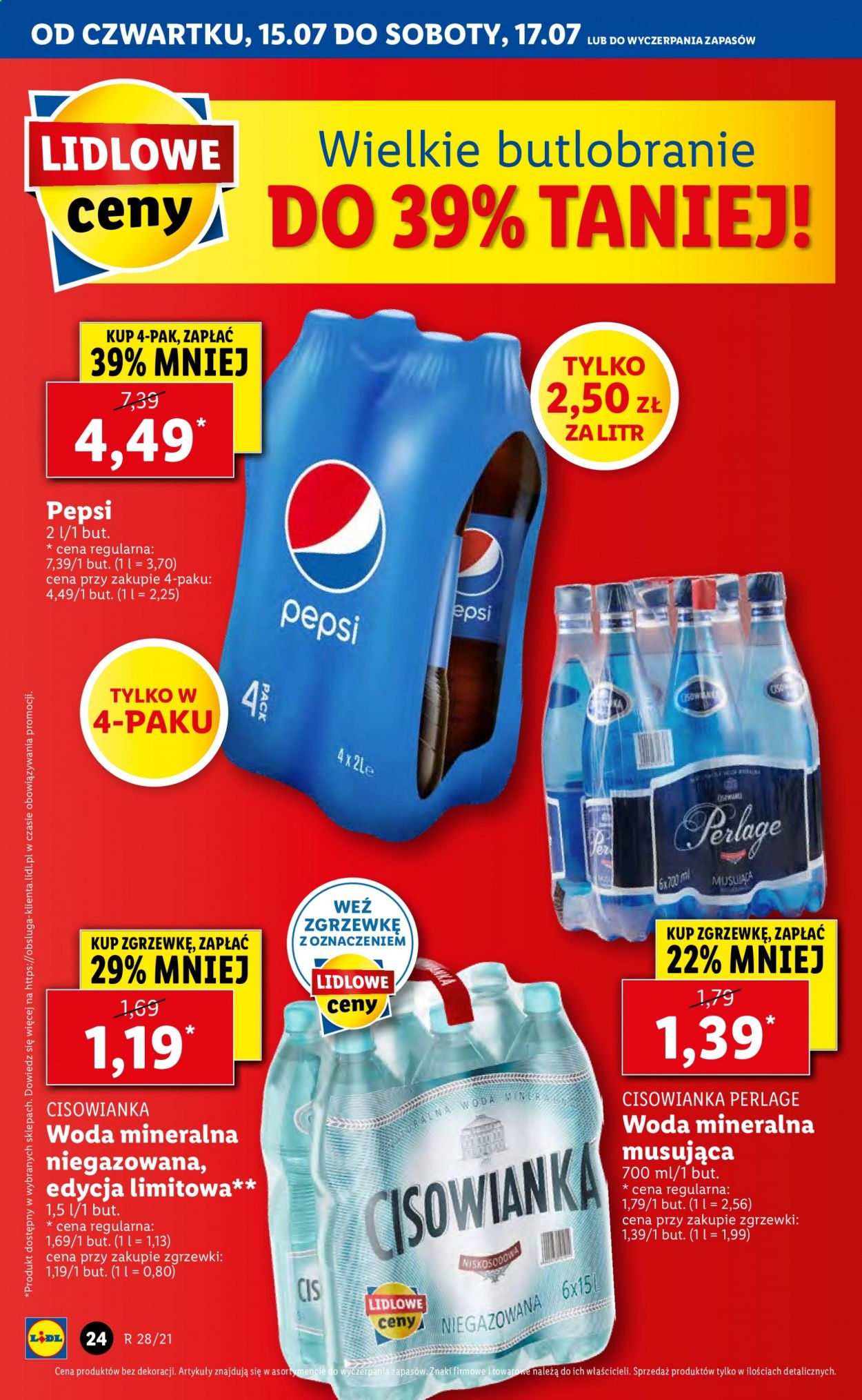 Gazetka Lidl - 15.07.2021 - 17.07.2021. Strona 24