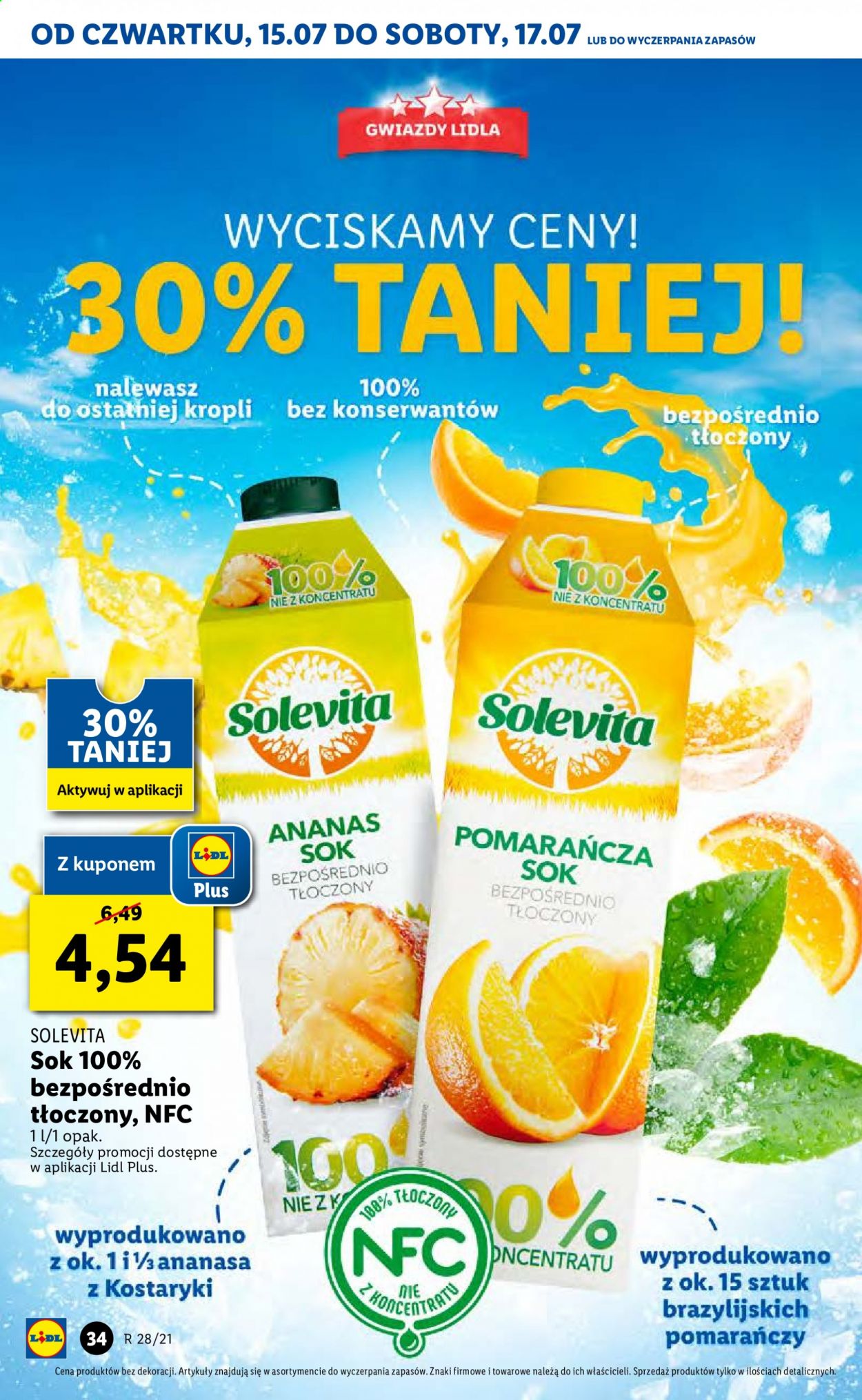 Gazetka Lidl - 15.07.2021 - 17.07.2021. Strona 34