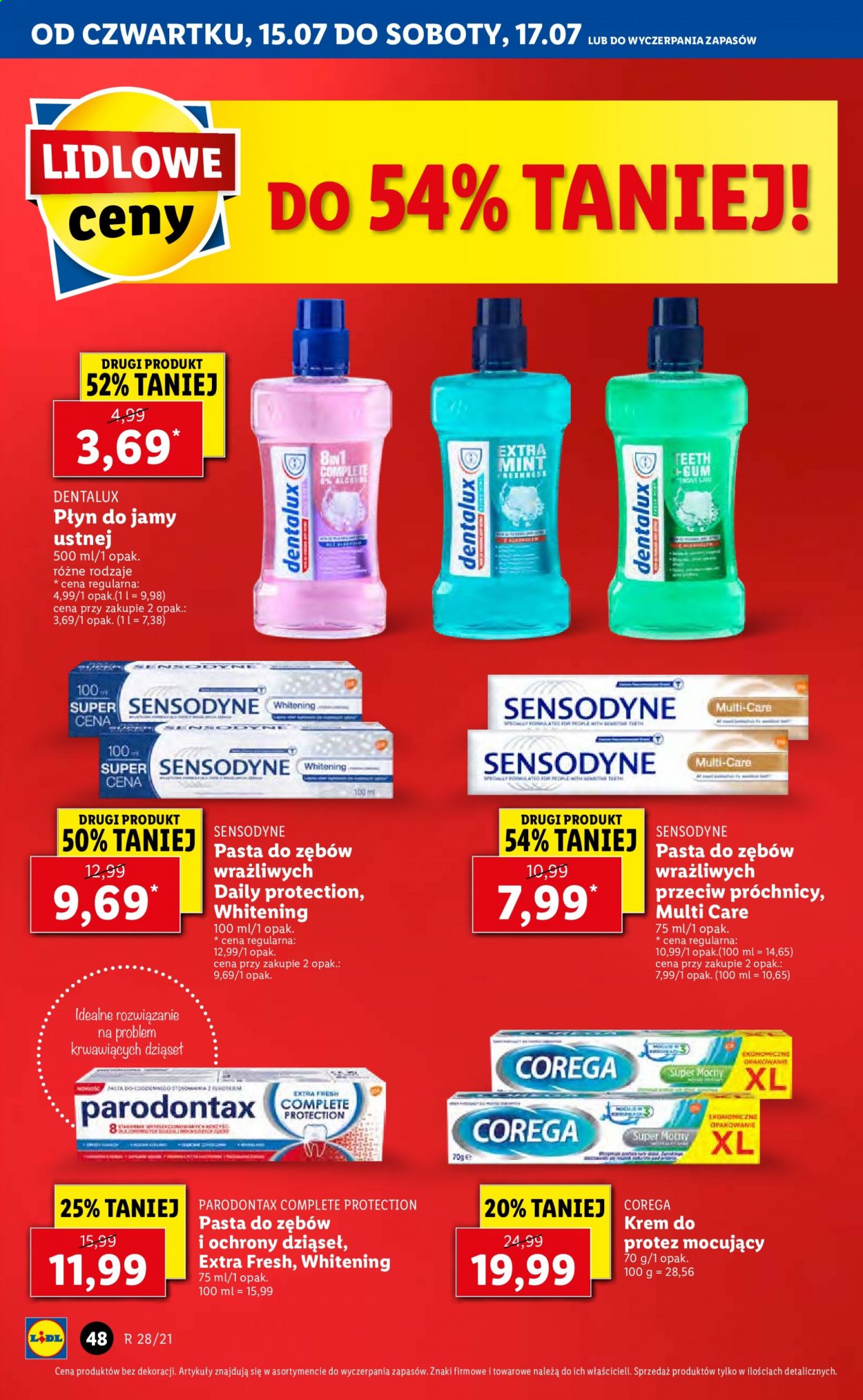 Gazetka Lidl - 15.07.2021 - 17.07.2021. Strona 48