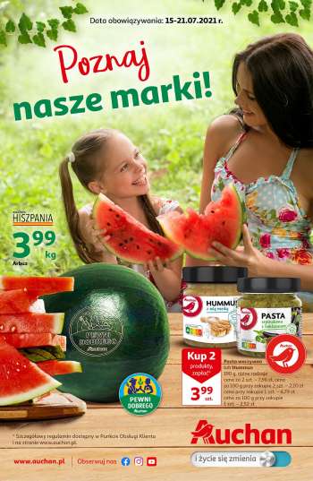 Gazetka Auchan - 15.7.2021 - 21.7.2021.