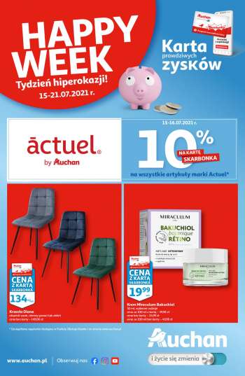 Gazetka Auchan - 15.7.2021 - 21.7.2021.