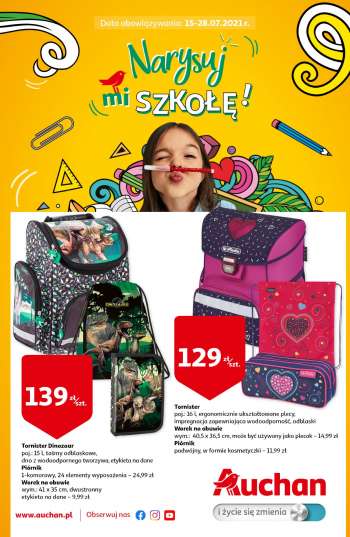 Gazetka Auchan - 15.7.2021 - 28.7.2021.