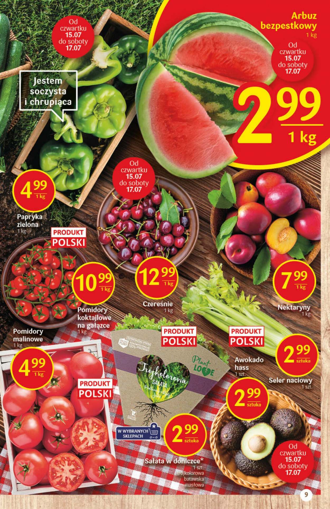 Gazetka Delikatesy Centrum - 15.07.2021 - 21.07.2021. Strona 9