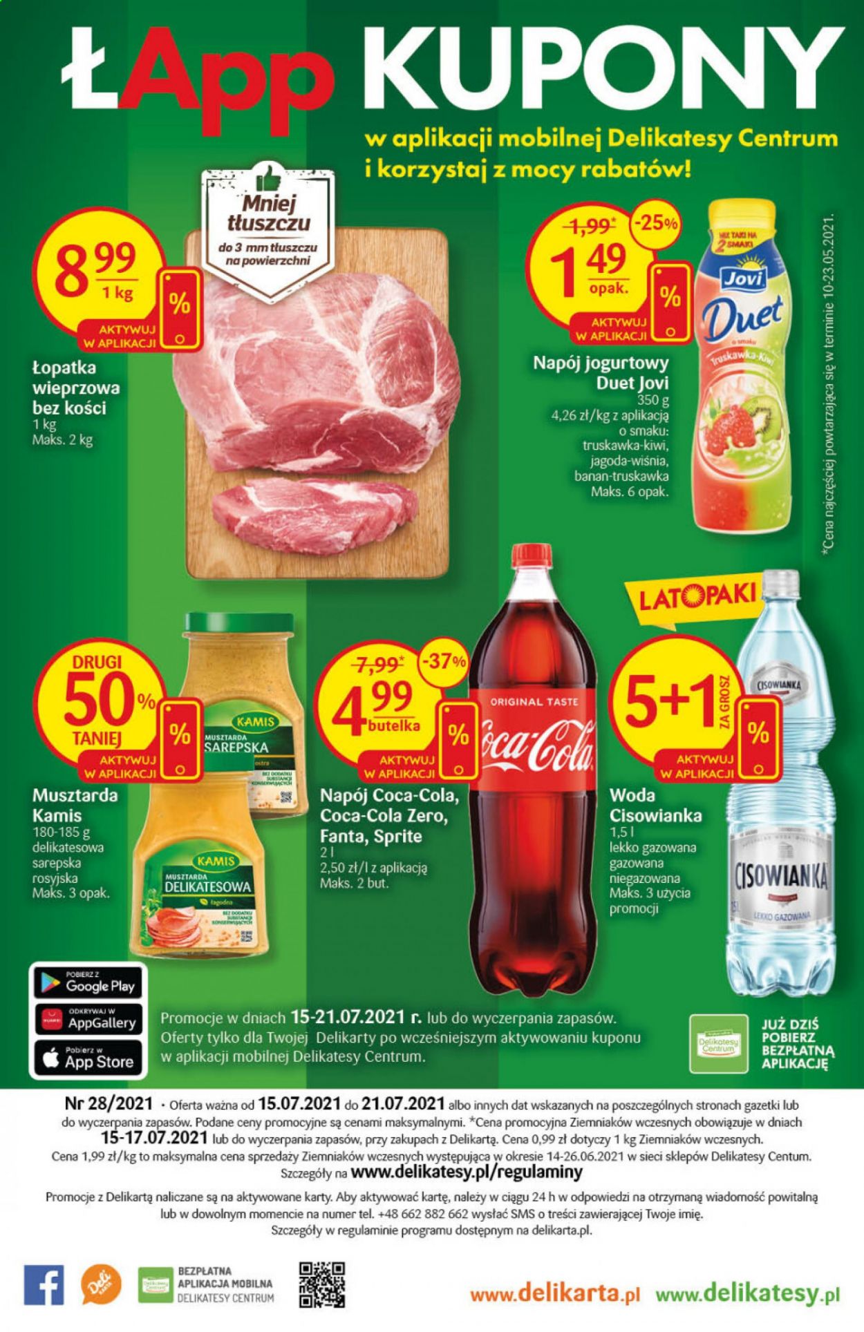 Gazetka Delikatesy Centrum - 15.07.2021 - 21.07.2021. Strona 28