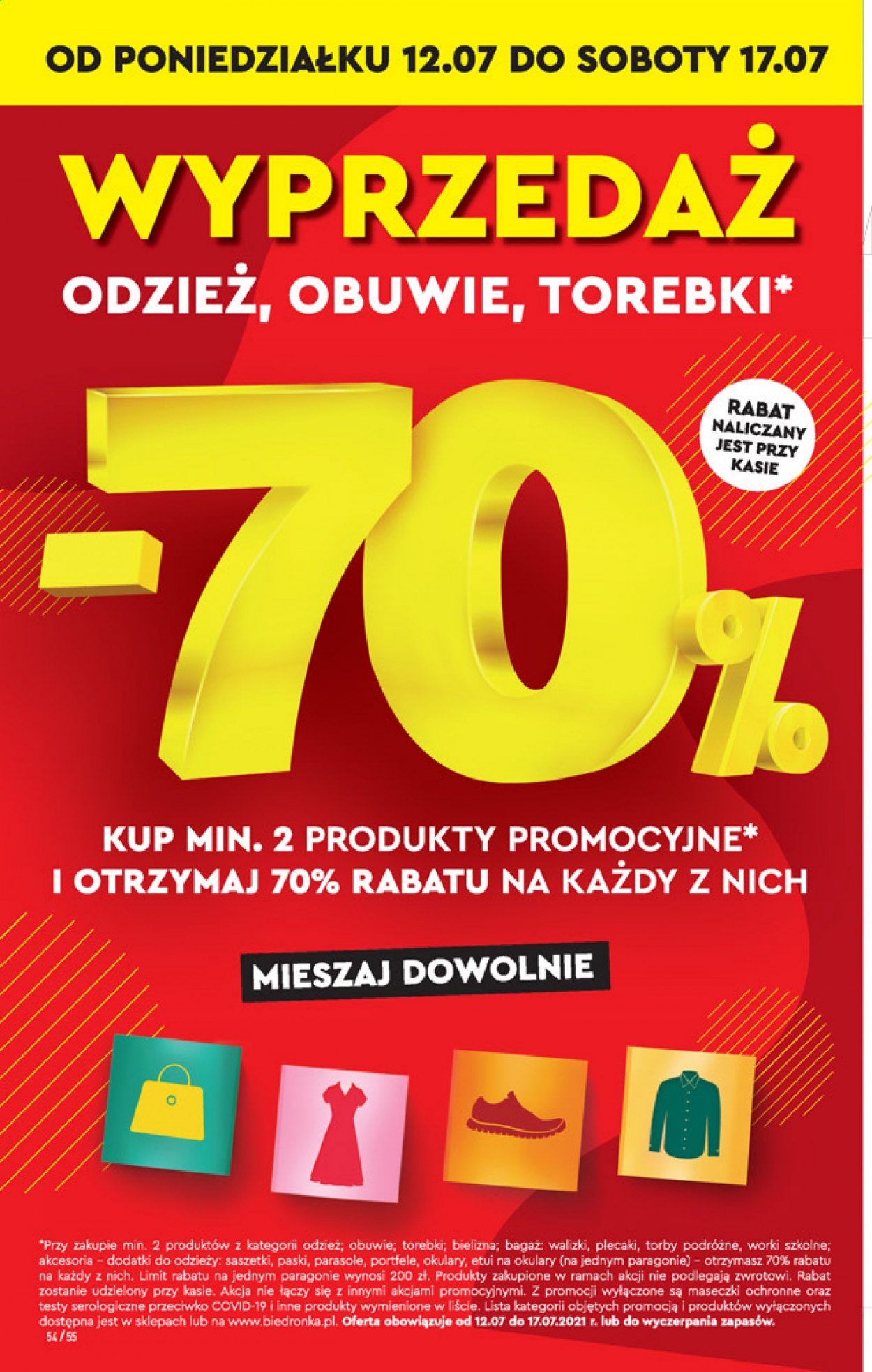 Gazetka Biedronka - 15.07.2021 - 21.07.2021. Strona 54
