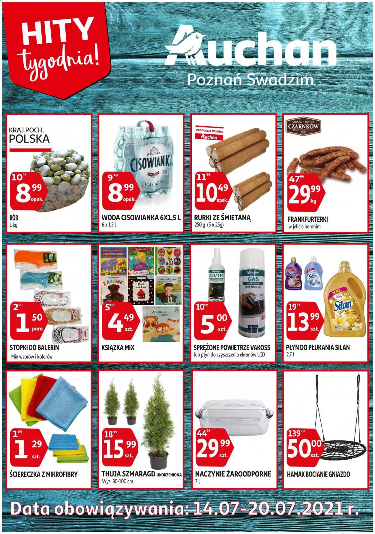 Gazetka Auchan - 14.07.2021 - 20.07.2021. Strona 1