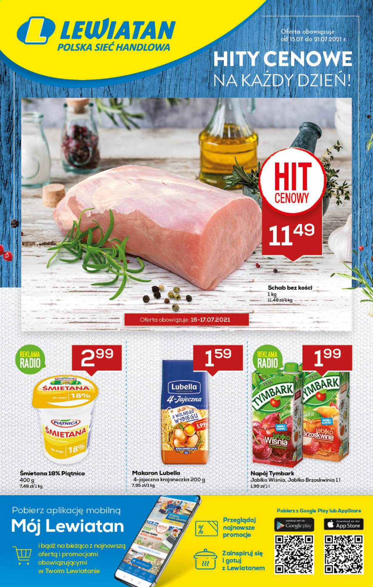 Gazetka Lewiatan - 15.07.2020 - 21.07.2020. Strona 1