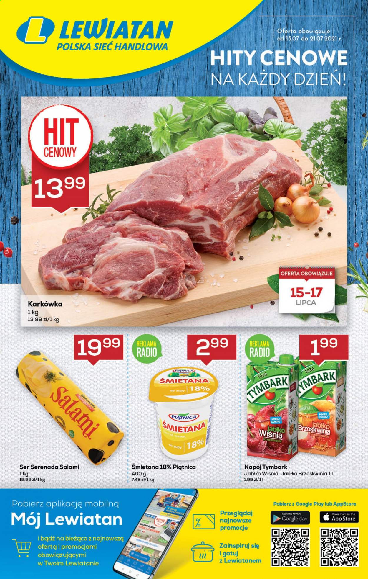 Gazetka Lewiatan - 15.07.2020 - 21.07.2020. Strona 1