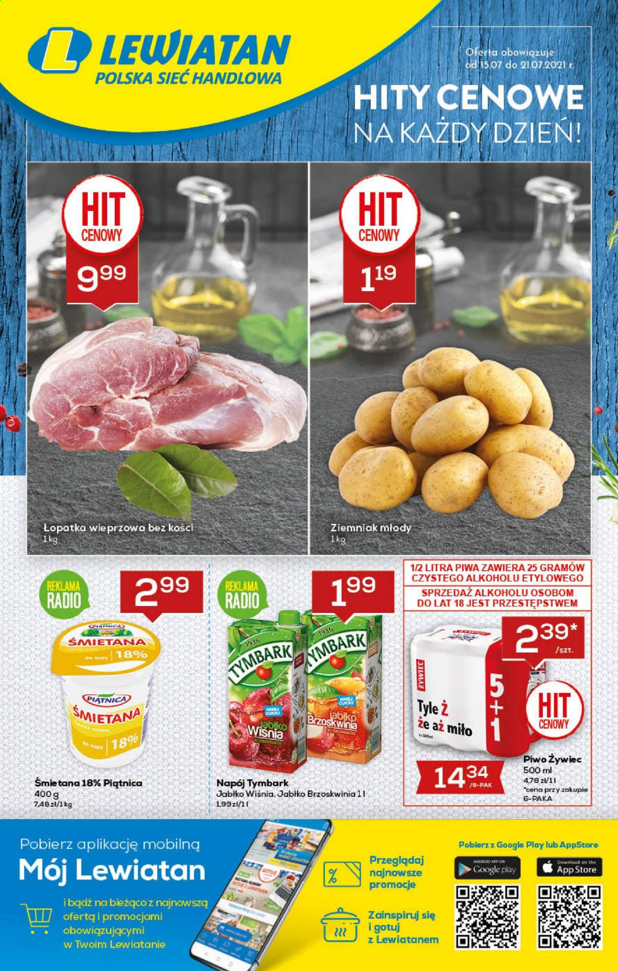 Gazetka Lewiatan - 15.07.2020 - 21.07.2020. Strona 1
