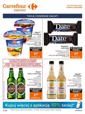 Gazetka Carrefour Express - 20.7.2021 - 26.7.2021.