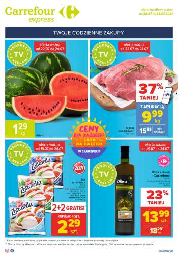 Gazetka Carrefour Express - 20.7.2021 - 26.7.2021.