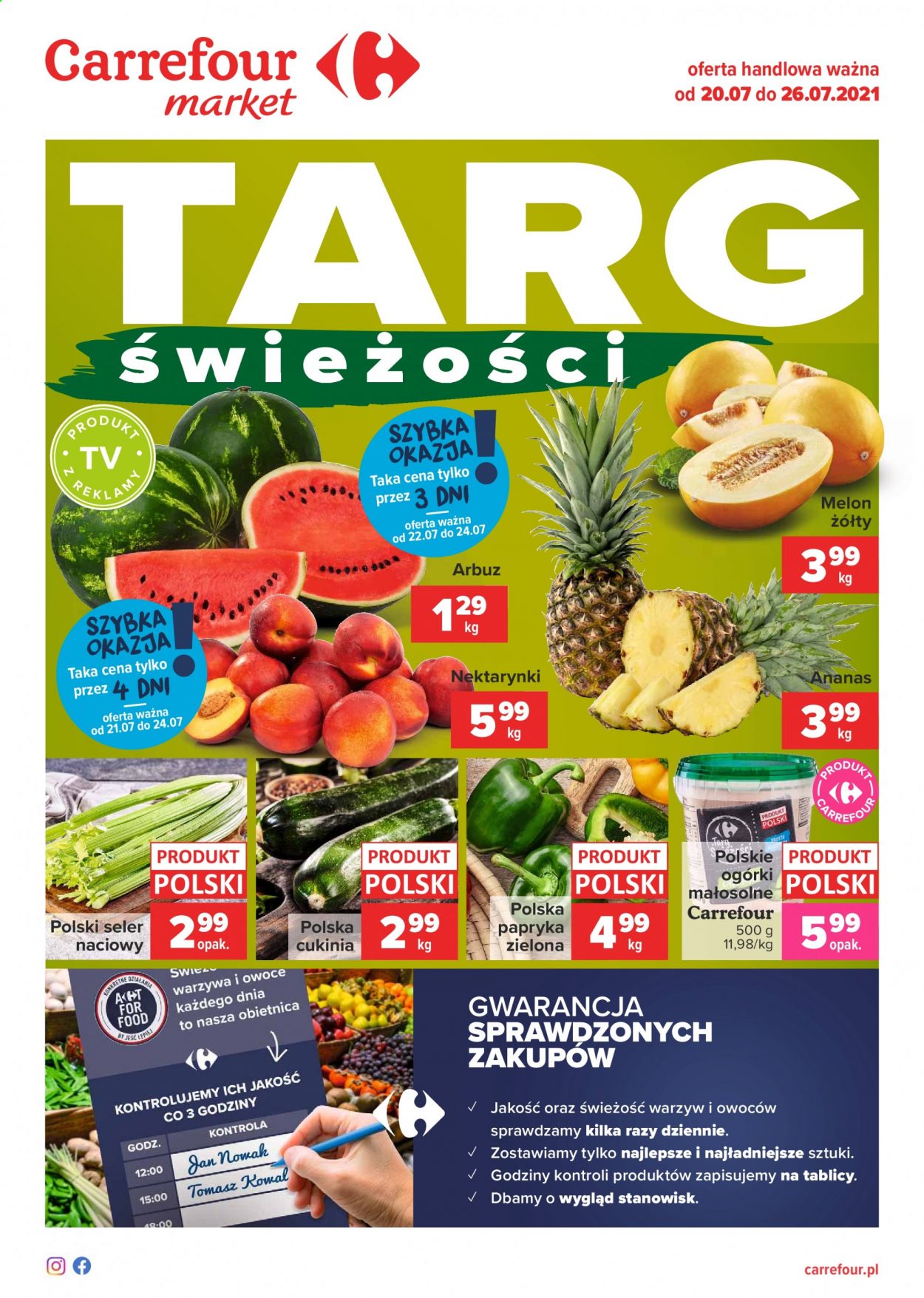Gazetka Carrefour Market - 20.07.2021 - 26.07.2021. Strona 1