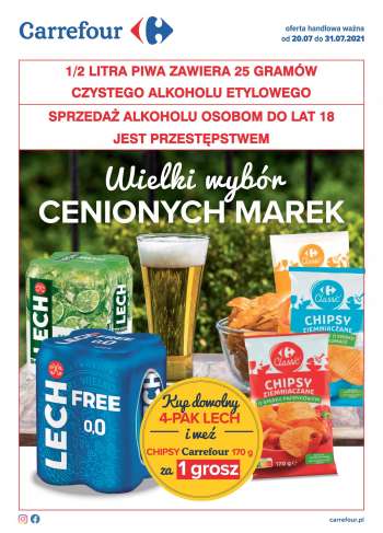 Gazetka Carrefour - 20.7.2021 - 31.7.2021.