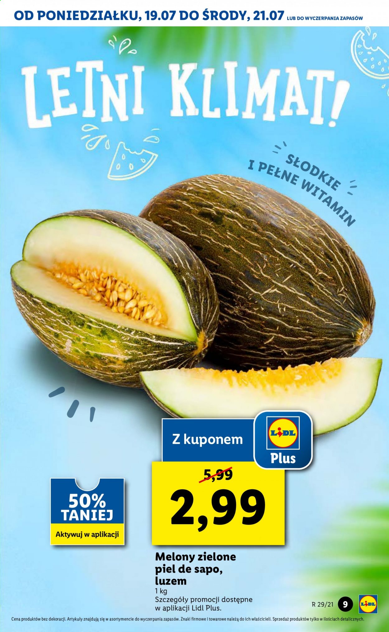 Gazetka Lidl - 19.07.2021 - 21.07.2021. Strona 9