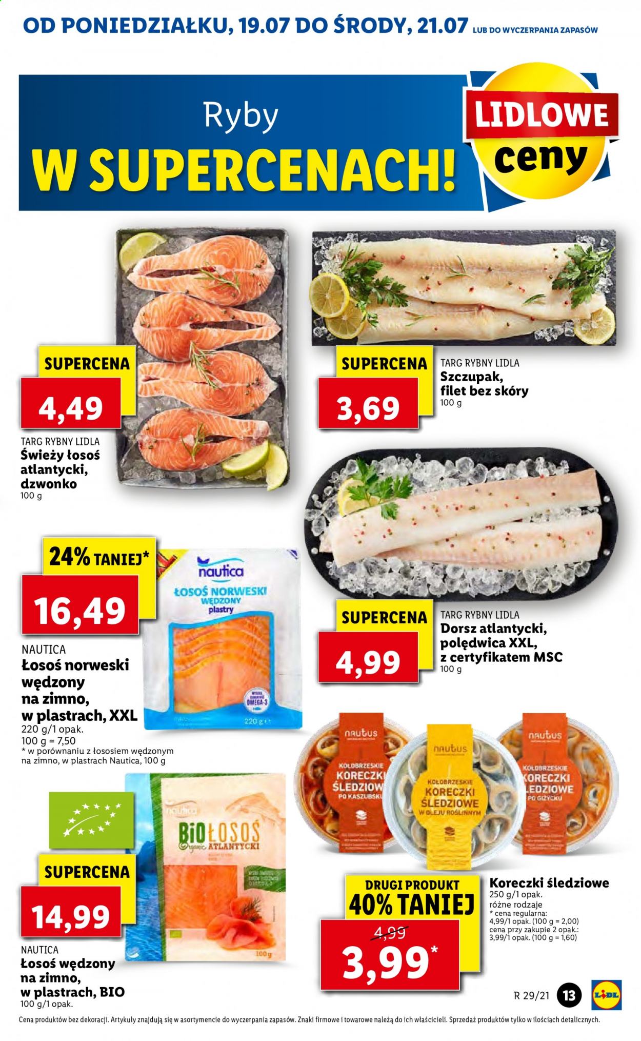 Gazetka Lidl - 19.07.2021 - 21.07.2021. Strona 13