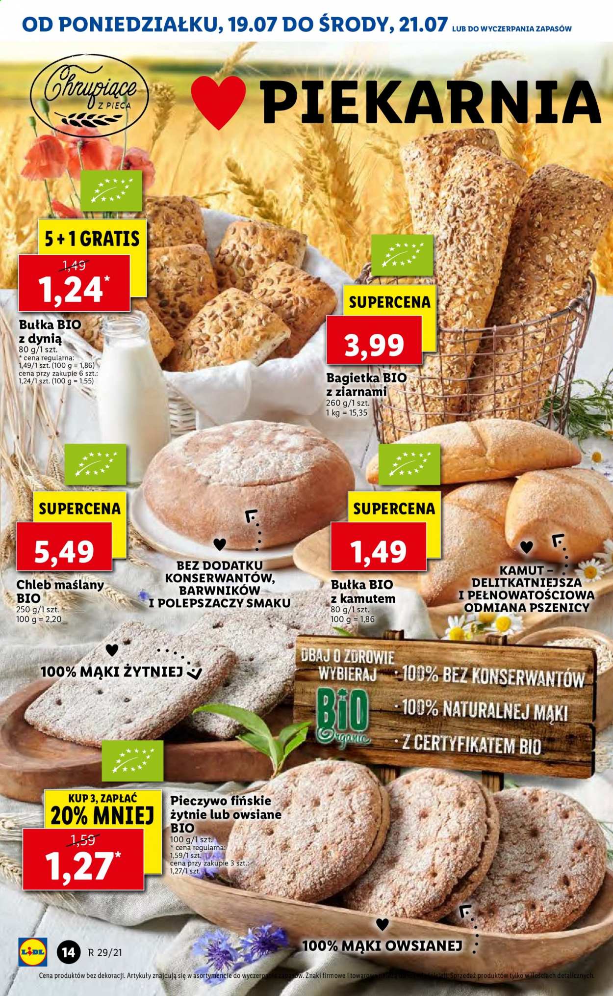 Gazetka Lidl - 19.07.2021 - 21.07.2021. Strona 14