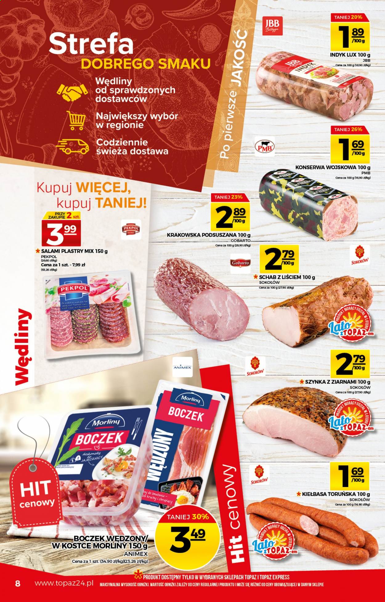 Gazetka Topaz - 22.07.2021 - 28.07.2021. Strona 8
