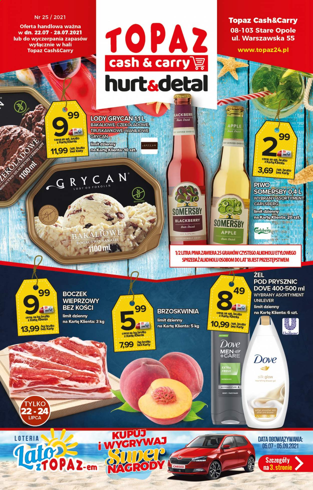 Leták Topaz Cash&Carry - 22.7.2021 - 28.7.2021. Strana 1