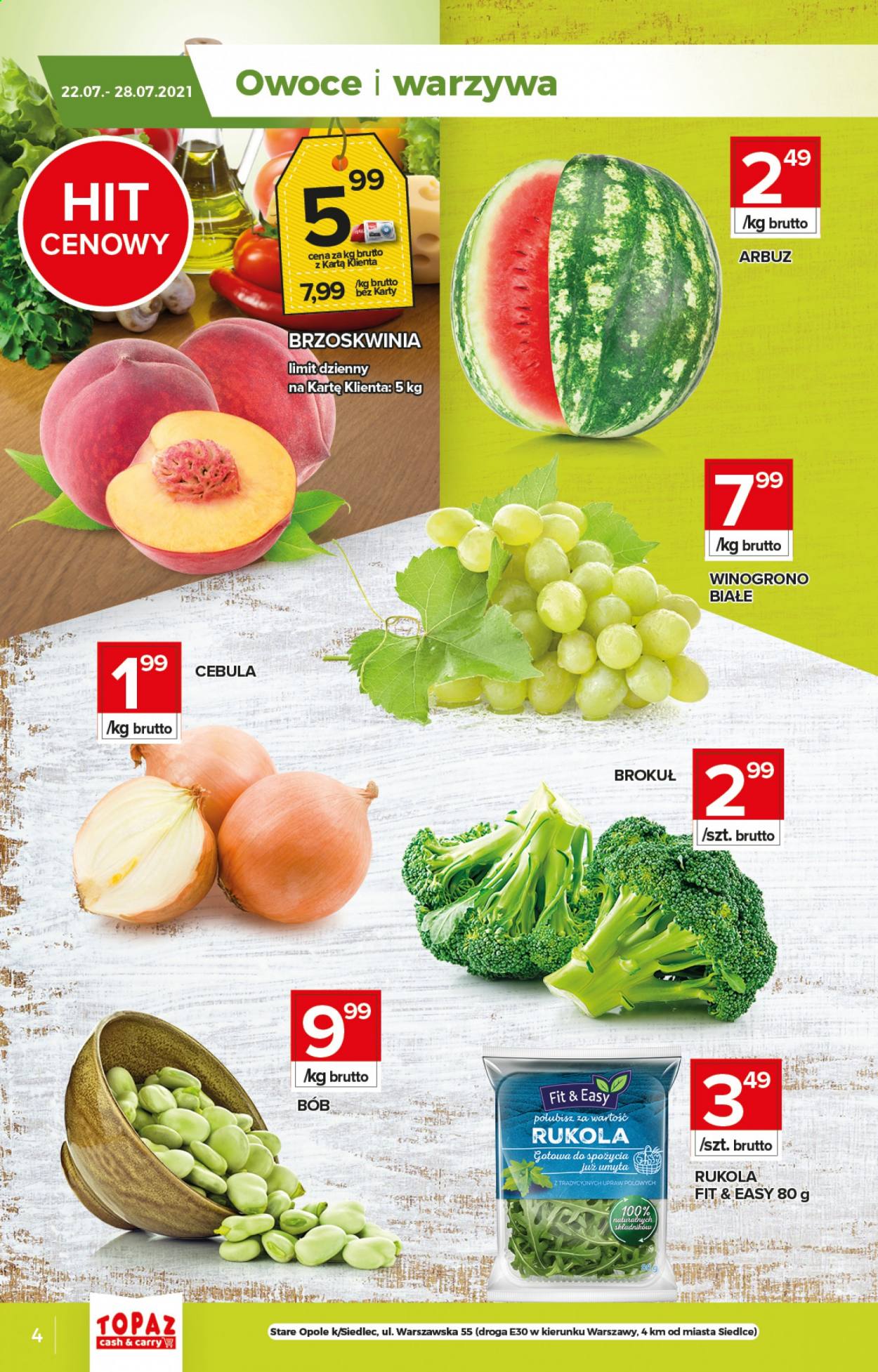 Leták Topaz Cash&Carry - 22.7.2021 - 28.7.2021. Strana 4