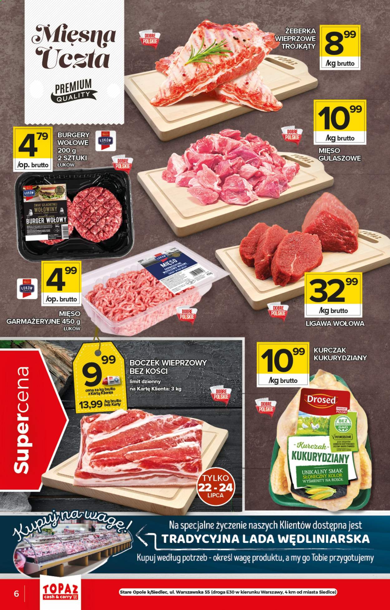 Leták Topaz Cash&Carry - 22.7.2021 - 28.7.2021. Strana 6