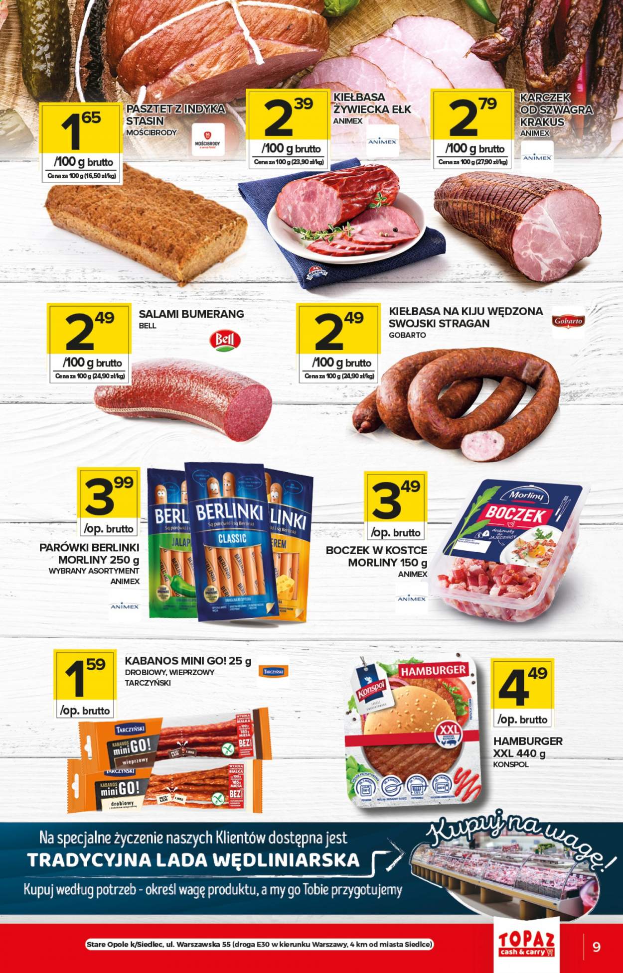 Leták Topaz Cash&Carry - 22.7.2021 - 28.7.2021. Strana 9