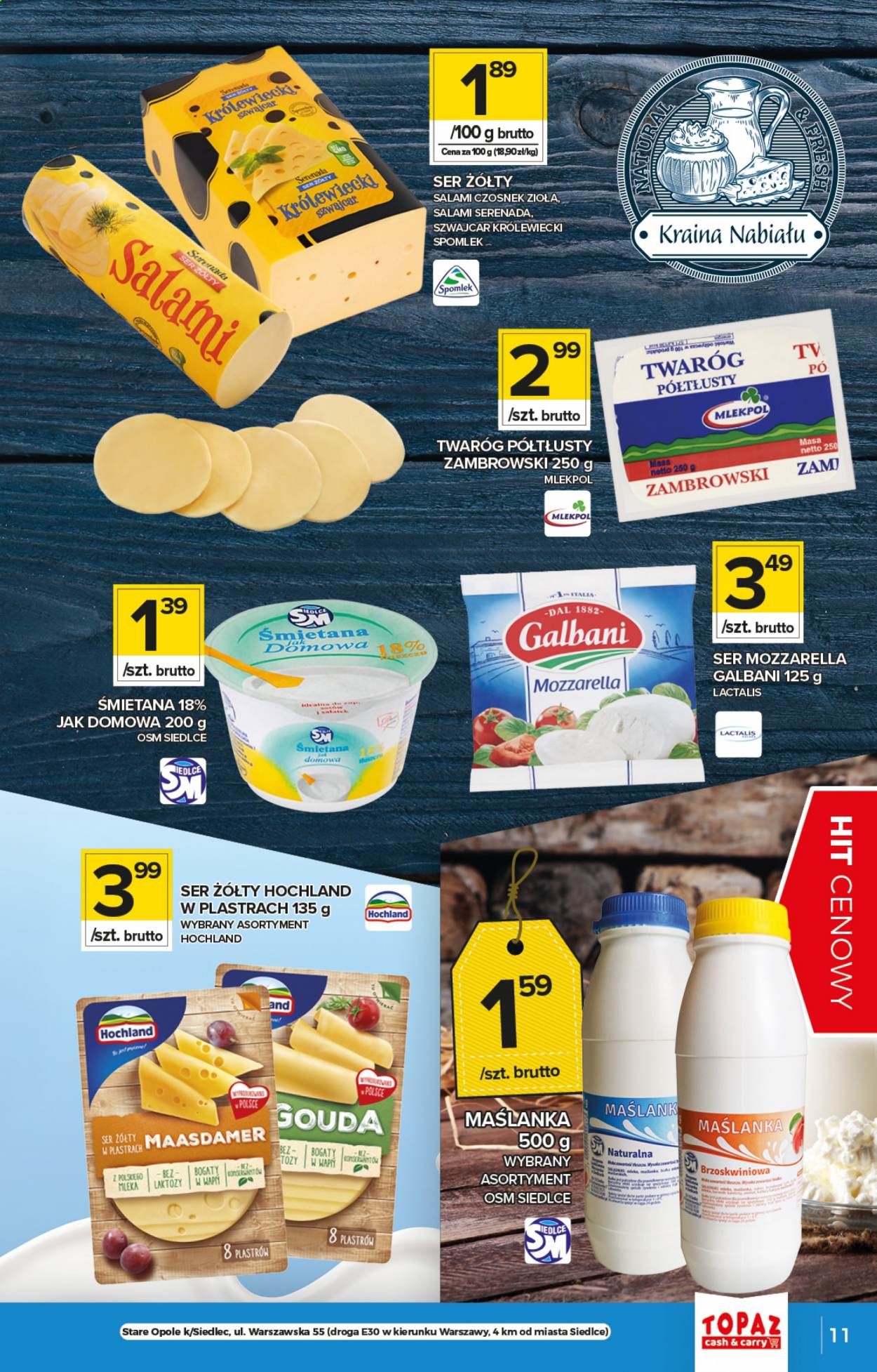 Leták Topaz Cash&Carry - 22.7.2021 - 28.7.2021. Strana 11