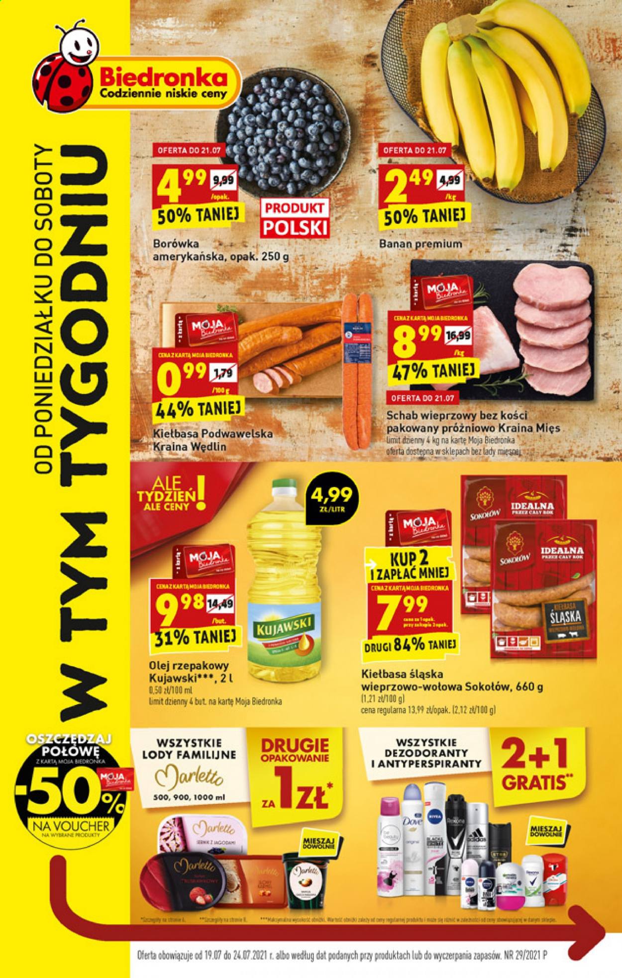 Gazetka Biedronka - 19.07.2021 - 24.07.2021. Strona 1