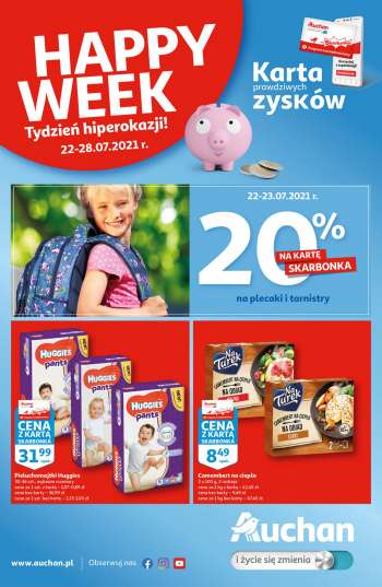 Gazetka Auchan - 22.7.2021 - 28.7.2021.